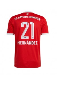 Bayern Munich Lucas Hernandez #21 Voetbaltruitje Thuis tenue 2022-23 Korte Mouw